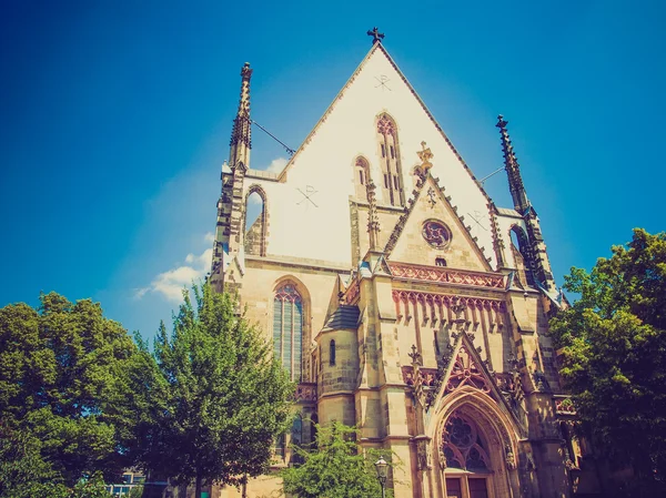 Thomaskirche 莱比锡 — 图库照片