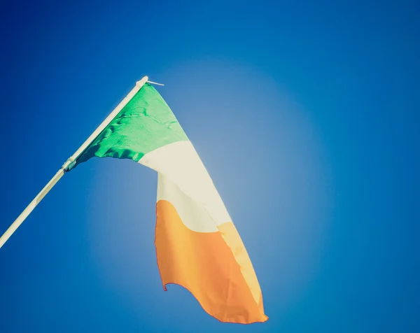 Bandera irlandesa de aspecto retro — Foto de Stock