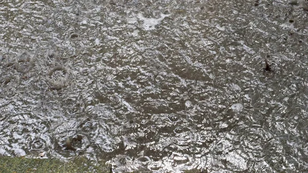 Textura Dešťové Vody Užitečné Jako Pozadí — Stock fotografie