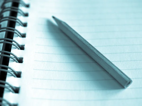 Blank notebook page — Stock Photo, Image