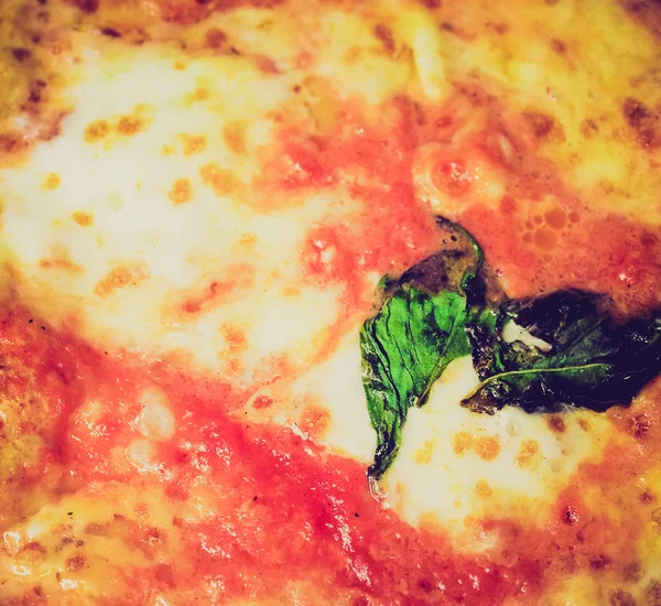 Retro vzhled Pizza obrázek — Stock fotografie