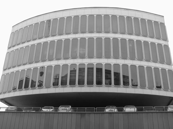 Câmara de Comércio preto e branco em Turim — Fotografia de Stock