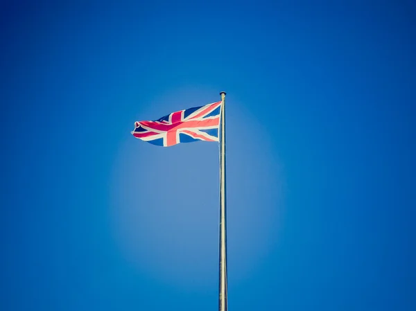 Retro ματιά Σημαία Ηνωμένου Βασιλείου — Φωτογραφία Αρχείου