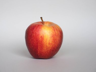 kırmızı elma (bilimsel adı Malus domestica) vejetaryen meyve yiyeceği