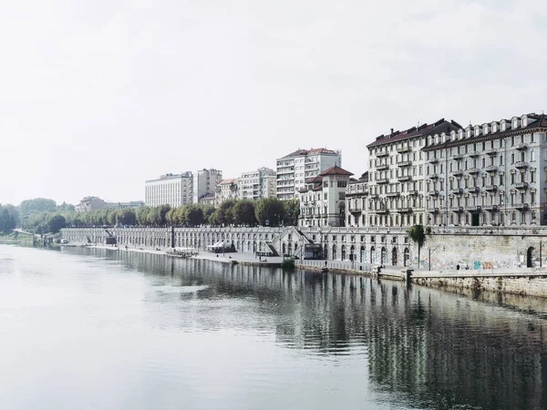 Turin Italy Circa October 2021 Fiume Meaning River — Stock Photo, Image
