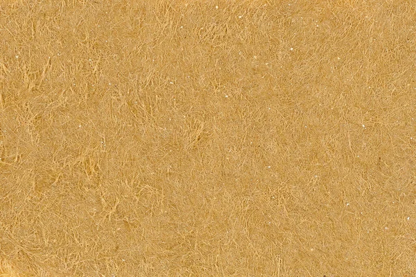 Vista Micrográfica Del Cartón Marrón Con Fibras Pasta Celulosa Derivadas — Foto de Stock