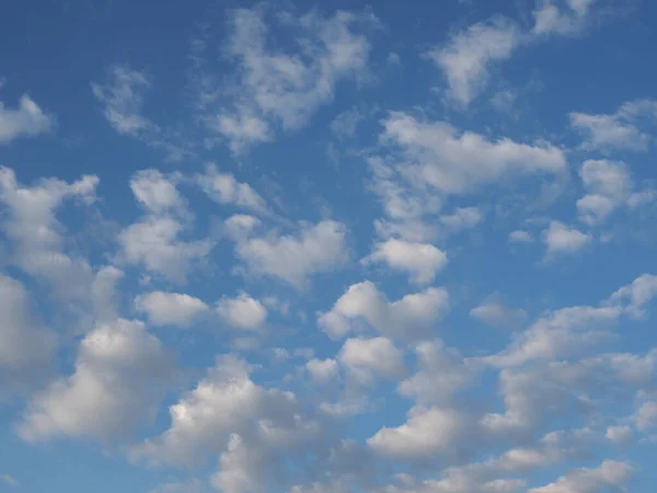 Blue Sky Clouds Useful Background — Stock Photo, Image