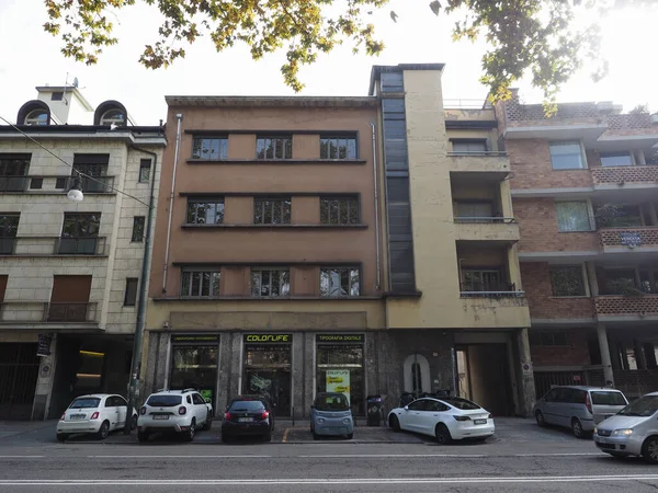 Turin Italien Circa Oktober 2021 Haus Casa Verona Corso Moncalieri — Stockfoto