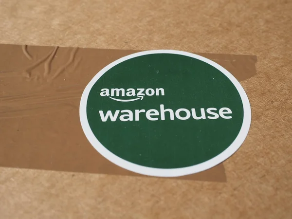 Seattle Usa Circa Oktober 2021 Amazon Warehouse Biedt Geweldige Aanbiedingen — Stockfoto