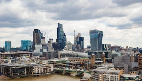 Zicht Skyline Van Stad Londen Verenigd Koninkrijk — Stockfoto