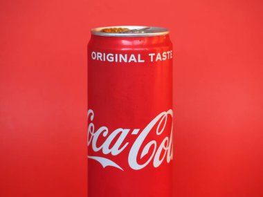 ATLANTA, ABD - CRCA EPTEMBER 2021: Coca Cola Konservesi