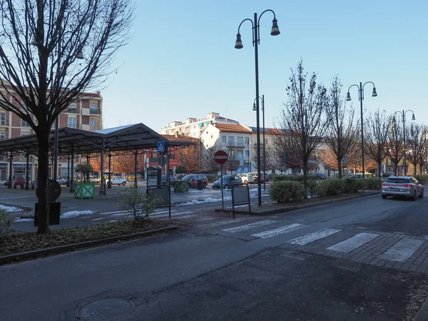 Chivasso イタリア Circa 2021年12月 Piazza Carlo Noe Square — ストック写真