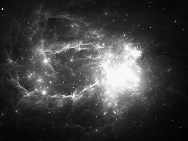 Nebulosagalax Användbar Som Astronomisk Bakgrund — Stockfoto