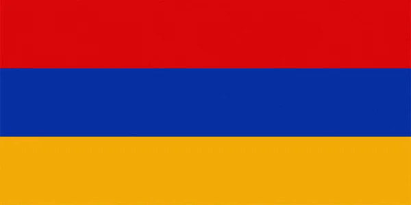 Armeense Nationale Vlag Van Armenië Europa Getextureerd — Stockfoto