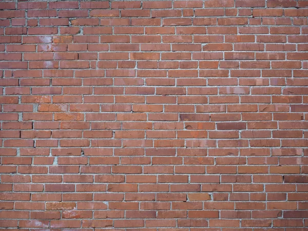 Muro Mattoni Rossi Industriali Utili Come Sfondo — Foto Stock