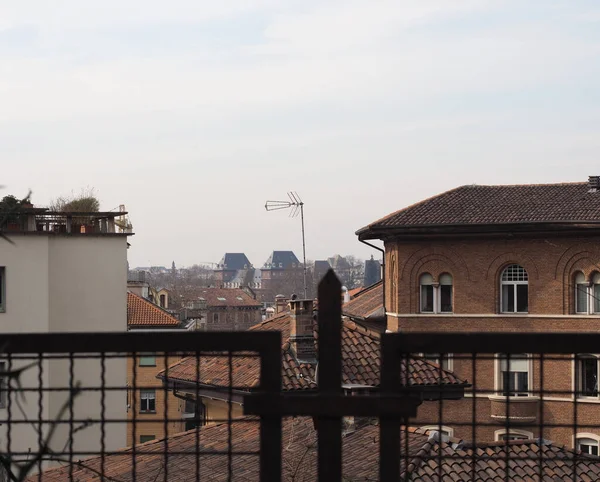 イタリア トリノ市の空中風景 — ストック写真