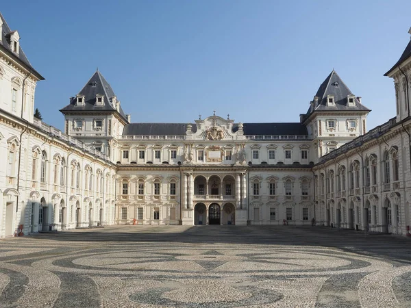 Zamek Castello Del Valentino Turynie Włochy — Zdjęcie stockowe