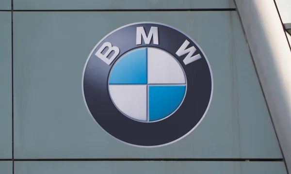 Berlin Deutschland Circa Februar 2022 Schaufenster Des Bmw Autohauses — Stockfoto