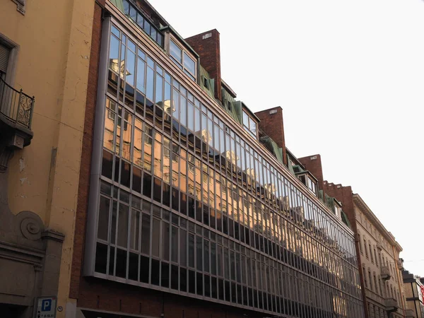 Turin Itália Fevereiro Circa 2022 Edifício Escritórios Giolitti Pelos Arquitetos — Fotografia de Stock