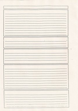 Açık sarı kağıtta boş form arkaplan olarak kullanışlıdır