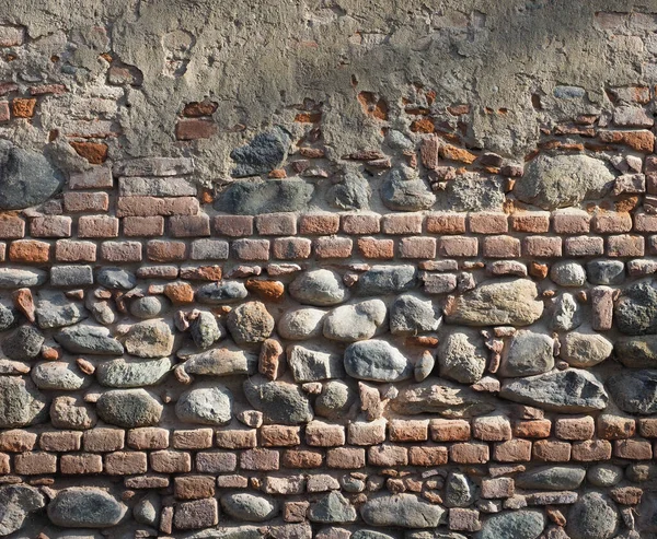 Viejo Muro Ladrillo Piedra Útil Como Fondo —  Fotos de Stock