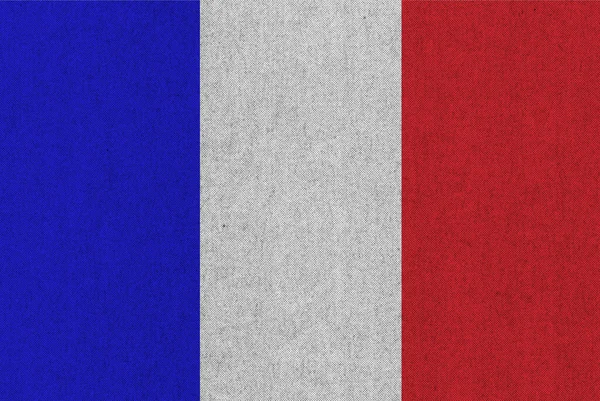 フランスの国旗 ヨーロッパの風合いのある背景 — ストック写真