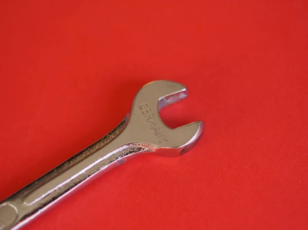 Ngiliz Anahtarı Nam Diğer Anahtar Aracı Almanya Yapıldı — Stok fotoğraf