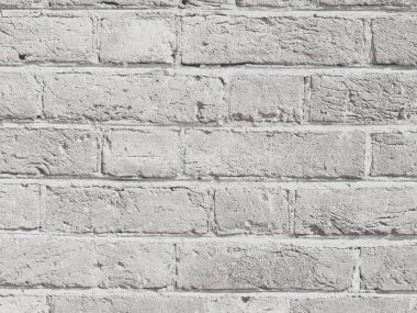 Grunge endüstriyel beyaz tuğla duvar arka plan olarak kullanışlı