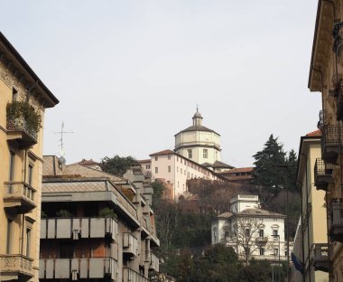 Santa Maria al Monte Kilisesi namı diğer Monte Dei Cappuccini (Capuchin Friars Dağı tercümesi) Torino, İtalya