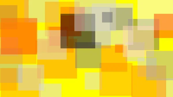 Abstract Minimalist Grey Orange Illustration Squares Yellow Background — Stock Photo, Image
