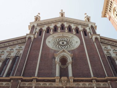 Gesu Nazareno translation Jesus the Nazarene church in Turin, Italy
