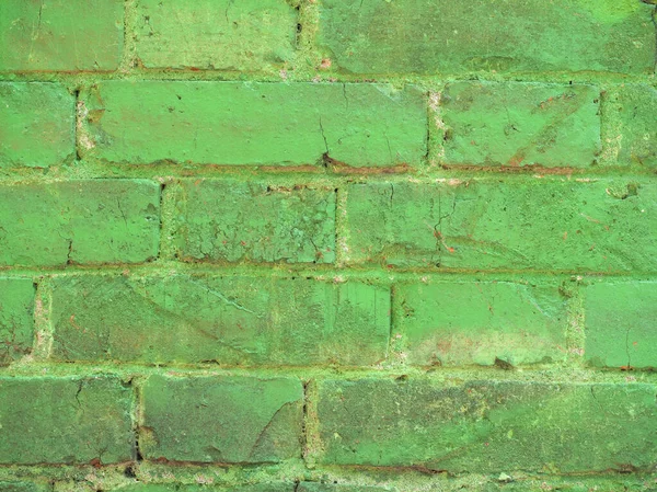 yeşil tuğla duvar arka plan olarak kullanışlı