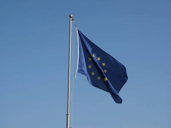 Europeiska Unionens Flagga Aka Europa — Stockfoto