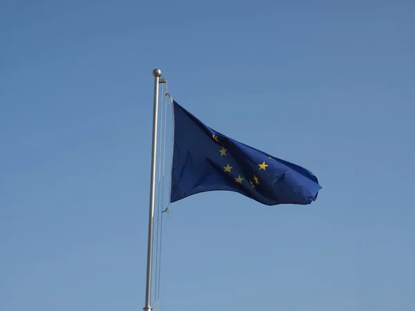 Europeiska Unionens Flagga Aka Europa — Stockfoto