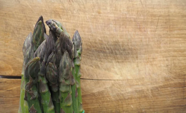 Aspargos Nome Científico Asparagus Officinalis Vegetais Comida Vegetariana Plana Leigos — Fotografia de Stock