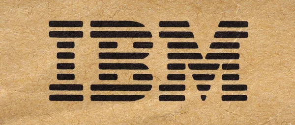 Nowość York Usa Circa Listopad 2017 Logo Ibm Czyli International — Zdjęcie stockowe