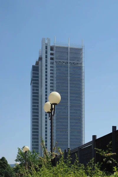 Turin Italy Circa May 2022 Intesa San Paolo Headquarters Skyscraper — Stock Photo, Image