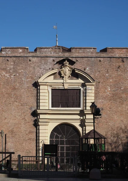 Cittadella Starověké Vojenské Kasárny Nyní Museo Nazionale Artiglieria Překlad Národní — Stock fotografie