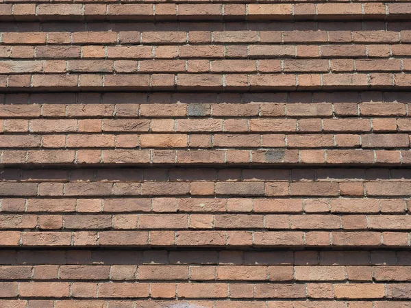 Rote Backsteinmauer Als Hintergrund Nützlich — Stockfoto