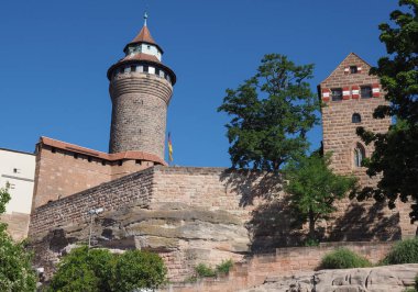 Nuernberger Burg İmparatorluk Kalesi Nuernberg, Almanya