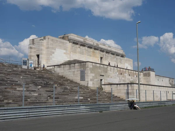 Nuernberg Tyskland Circa Juni 2022 Zeppelinfeld Översättning Zeppelin Field Tribun — Stockfoto