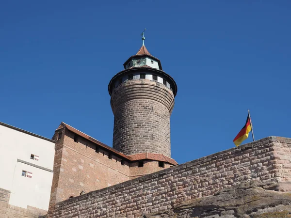 Nuernberger Burg Castillo Imperial Nuernberg Alemania — Foto de Stock