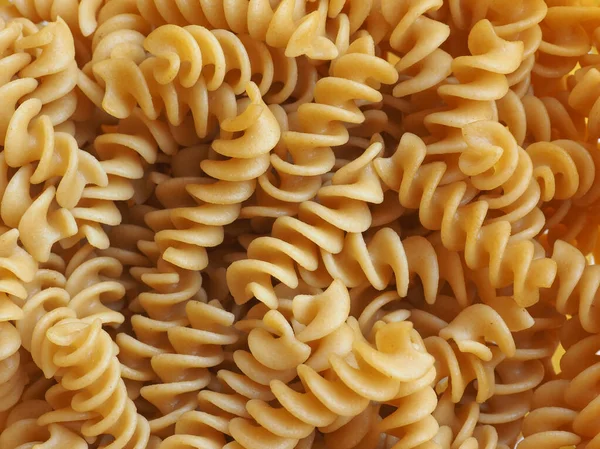 Wholemeal Fusilli Corkscrew Traditional Italian Pasta Food — 스톡 사진