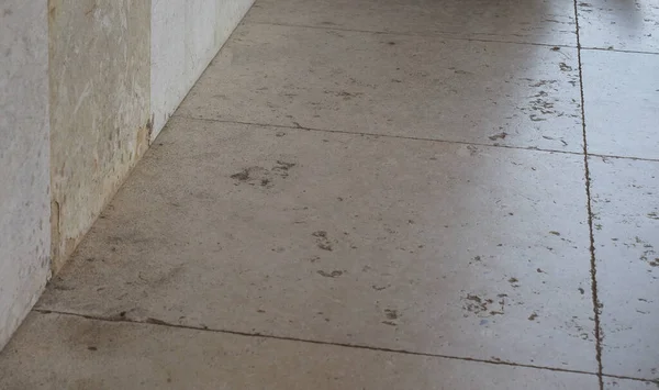 Pietra Marrone Parete Pavimento Texture Utile Come Sfondo — Foto Stock