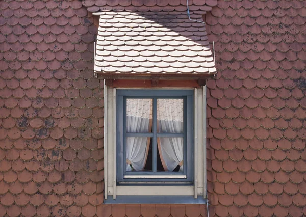 Ancient Traditional Dormer Window Roof — ストック写真