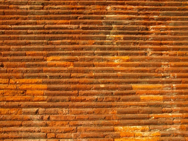 Industrial Style Ancient Roman Red Brick Wall Useful Background — Fotografia de Stock