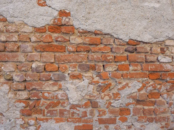 Industrial Style Old Grunge Red Brick Wall Texture Useful Background — Stockfoto