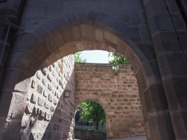 Nuernberger Burg İmparatorluk Kalesi Nuernberg, Almanya
