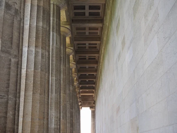 Salón Fama Del Walhalla Templo Donaustauf Alemania —  Fotos de Stock