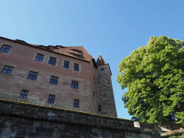 Nürnberger Burg Császári Kastély Nürnbergben Németországban — Stock Fotó